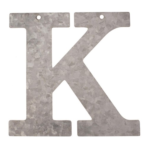 Metallo lettera zincato - lettera,