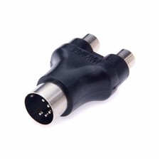 Kontak Audio Adattatore Phono 5 Pin Din a 2 RCA