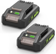 ASUNCELL 2 Pezzi 24V 4Ah Batteria per Greenworks, Batteria agli ioni di litio Ri