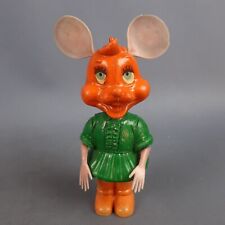Pupazzo Topo Gigio Plastica Made In Italy Collezione Giocattolo Vintage Anni ‘60