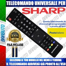 TELECOMANDO UNIVERSALE SHARP CLICCA IL TUO MODELLO LO RICEVERAI GIA PRONTO