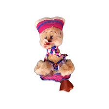 RARO Pupazzo Anni 70 Peluche  No Ledraplastic Ledra