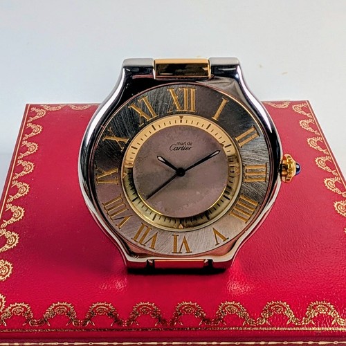 Cartier alerm clock pendulette - cartier,