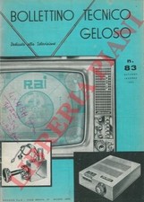 Geloso bollettino tecnico - -,
