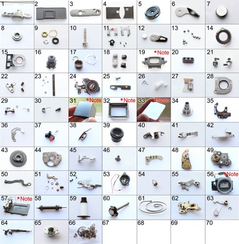 Pentax super part repair - super,