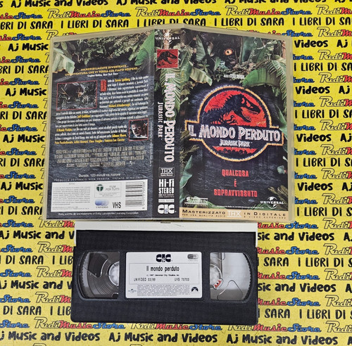 Vhs film mondo perduto - mondo,