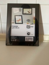 Ikea FISKBO - Cornice in nero