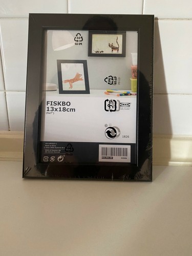 Ikea fiskbo cornice in nero - ikea,
