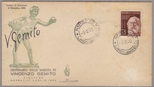 1952 REPUBLIC - Vincenzo Gemito No. 704 - Gemito - VENETO UNTRAVELED