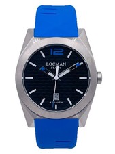 Orologio Locman Stealth DATA Quarzo 810KBL/319 41mm GOMMA Scontatissimo Nuovo