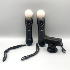 Coppia di PLAYSTATION PS MOVE Controller di Movimento Sony PS3 PS4 con Camera