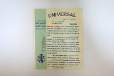 Fattura Universal Macchina