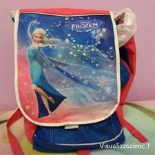Zaino Scuola E Astuccio Frozen