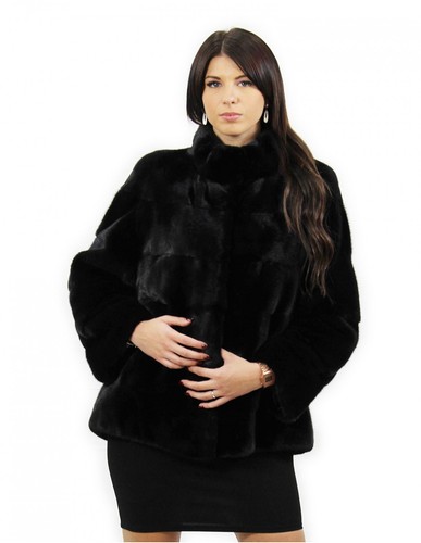 Pelliccia giacca colore - pelliccia, 48