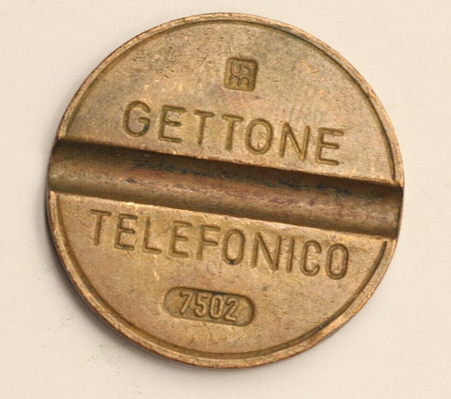 Gettone telefonico ipm - gettone, 7605