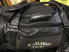 borsone-sacca a mano ,pelle nera per golfisti o sportivi  marca CALLAWAY GOLF