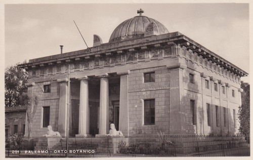 Cartolina palermo orto - palermo, /