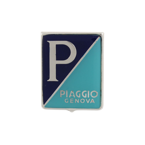 Targhetta scudetto piaggio - targhetta,