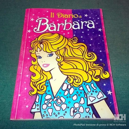 Diario barbara non usato - diario,