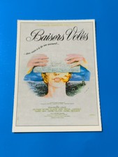 BACI RUBATI 1968 - CARTOLINA MINI LOCANDINA CIAK - COLLEZIONE