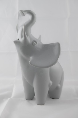 Scultura elefante stilizzato - scultura,