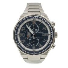 Orologio Cronografo CITIZEN Adventure Eco-Drive CA0490-52E Quarzo Uomo acciai...