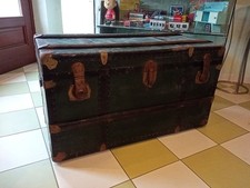 BAULE LEGNO VIAGGIO FORZIERE