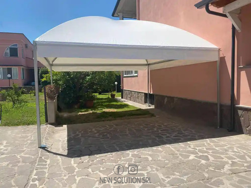 Gazebo acciaio zincato - acciaio,