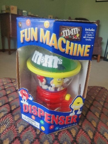 Fun machine spinning - m&m's,