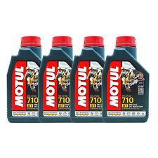4 LITRI OLIO Lubrificante Motore 2 tempi 100% sintetico MOTUL 710 2T 04MO01