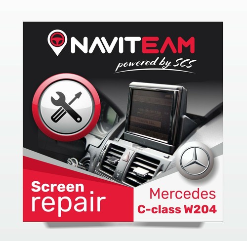 Riparazione display mercedes - riparazione,