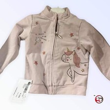 Maglia felpa Fagottino con unicorno bambina 12-18 mesi