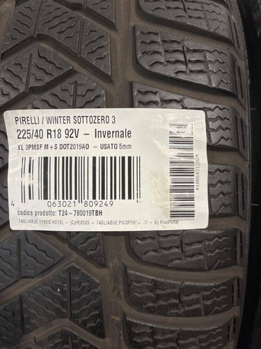 Set gomme 225 40r18 - 225/40r18, 92v