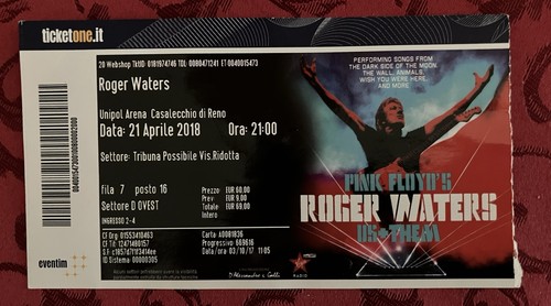 Roger waters unipol arena - roger,