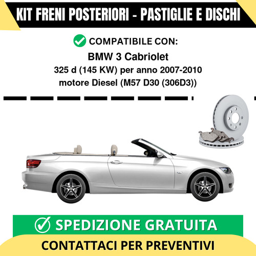 Kit freni posteriori per - kit,