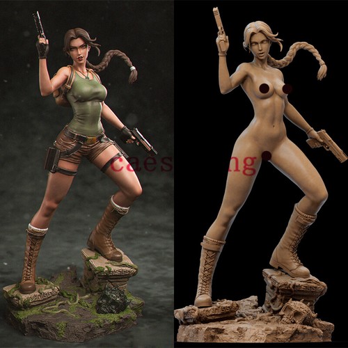 Lara croft figura stampa - figura, 3d