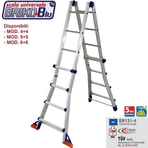 Scala telescopica alluminio - scala,