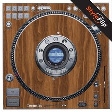 Technics SL - DZ1200 Pelli | Legno 2 | Decalcomania protettiva | StyleFlip Skins