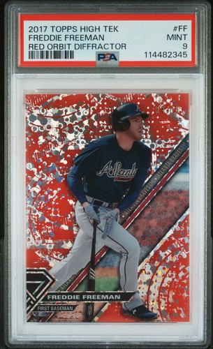 Freddie freeman 2017 high - freeman, tek
