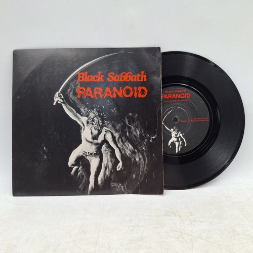 Black sabbath paranoid single - black,