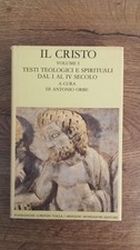 il cristo volume 1 fondazione