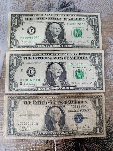 Dollaro blu verde - e,