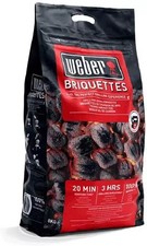 Carbonella per Barbecue in Bricchetti di carbone di legna Sacco 4 kg WEBER BBQ