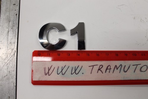 Scritta citroen con - scritta,