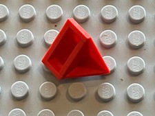 LEGO Red slope brick ref 3049c