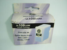 CARTUCCIA GETTO D'INCHIOSTRO NERO 108 PER STAMPANTI EPSON STYLUS 800 850 850NE 1520