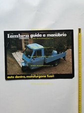 Innocenti Lambro 600 M - 550 M - 550 ML - 500 ML depliant originale ITALIANO  