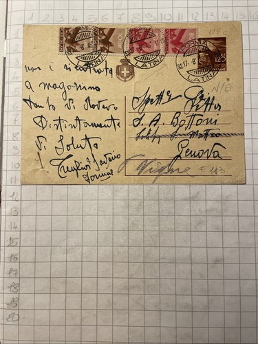 Storia postale cartolina - storia,