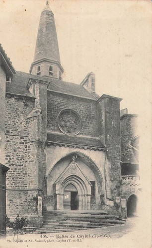 Eglise caylus 48601 - caylus,