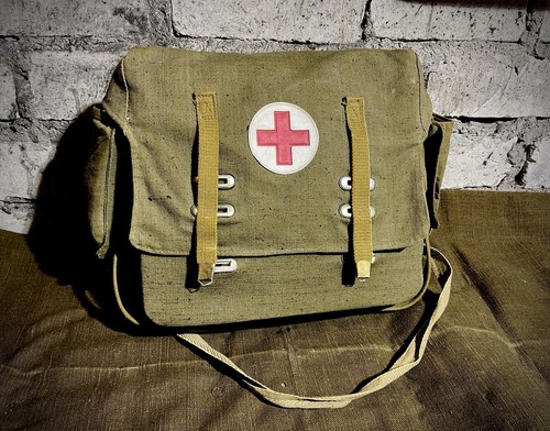 Borsa tela medico esercito
